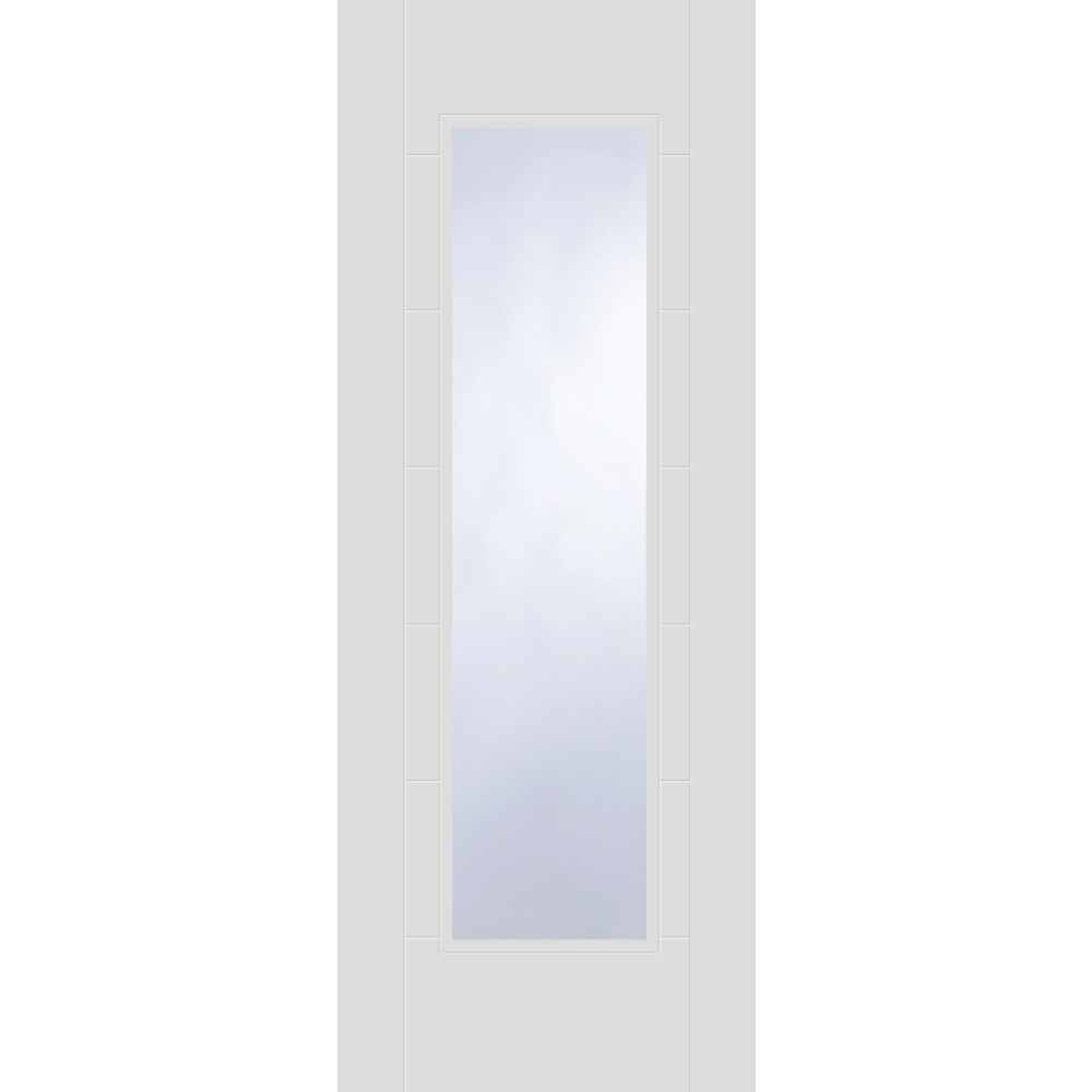 Internal Primed White Corsica 1 Light Glazed Door